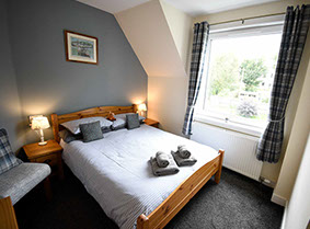 Grenitote Bed and Breakfast in Portree contains King Size Double Beds