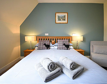 Comfortable King Size Double Beds at Grenitote Bed and Breakfast in Portree