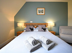 Comfortable King Size Double Beds at Grenitote Bed and Breakfast in Portree